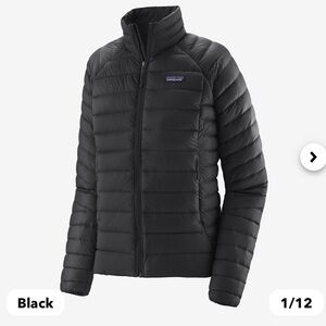 Women’s Patagonia Black Better Down Sweater Jacket